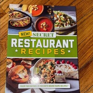 Secret Restaurant Recipes Cookbook